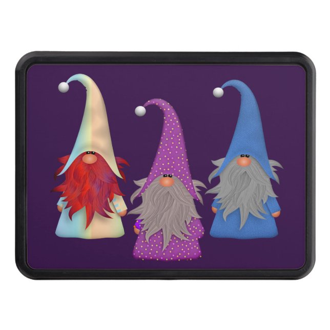 Gnomes Trio Hitch Cover (Front)