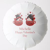 Gnomes Valentine's day Personalized Balloon