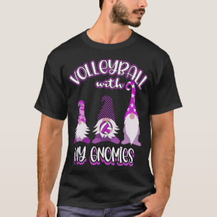 Gnomes Volleyball Player Practice T-Shirt