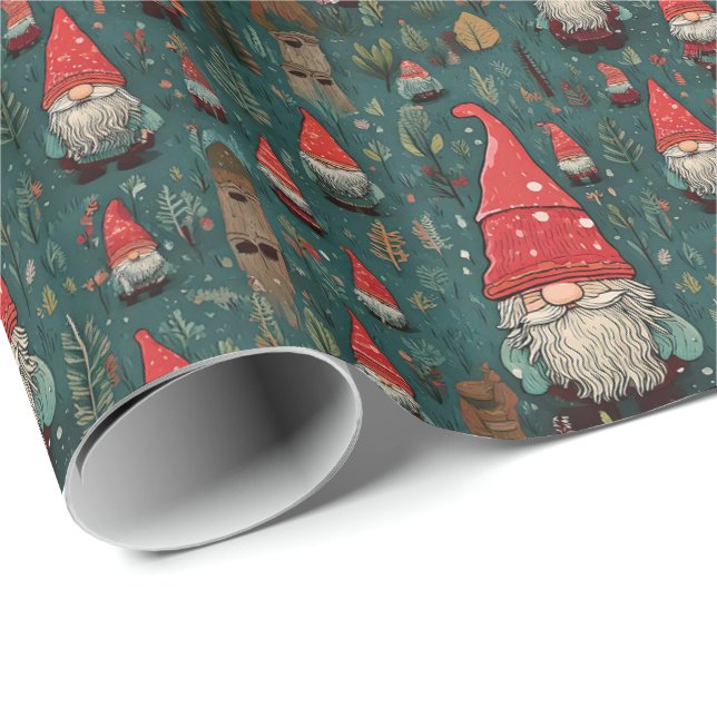 Gnomes Wrapping Paper (Roll Corner)