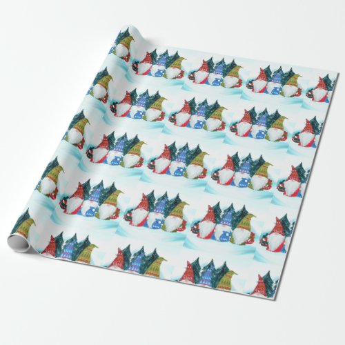 Gnomes Wrapping Paper