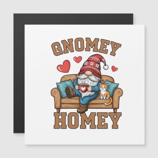 Gnomey homey gnome at home design (Front/Back)