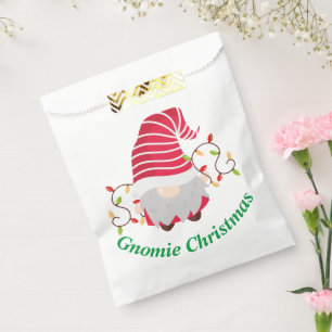 Gnomie Christmas Favor Bag