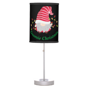 Gnomie Christmas Table Lamp