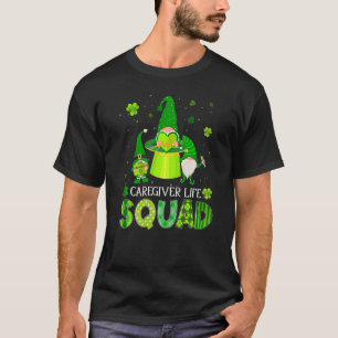 Gnomies Irish Caregiver Squad Nursing St Patrick's T-Shirt