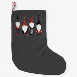Gnomies Lover Funny Gnome Christmas Small Christmas Stocking