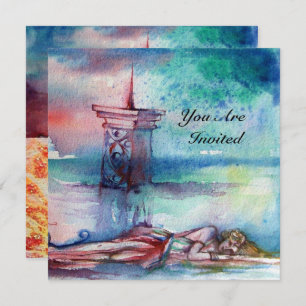 GNOMON AND LADY OF THE LAKE Arthurian Legend Invitation