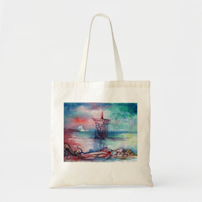 GNOMON AND LADY OF THE LAKE TOTE BAG (Front)