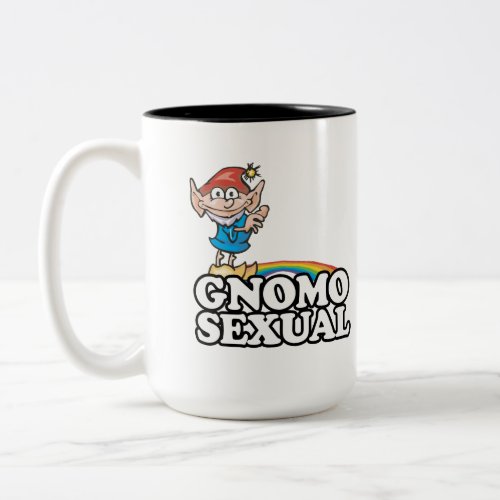 Gnomosexual Two_Tone Coffee Mug
