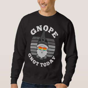 Gnope Garden Gnome Scandinavian Cute Gnome 1 Sweatshirt
