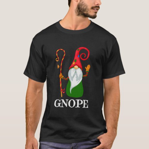 Gnope Nordic Gnome Dwarf Scandinavian Elf Swedish  T_Shirt