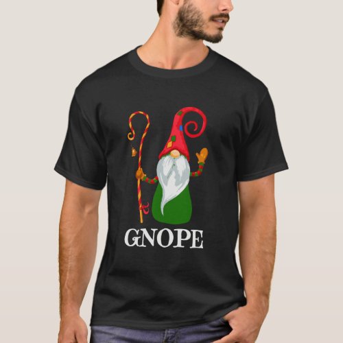 Gnope Nordic Gnome Dwarf Scandinavian Elf Swedish  T_Shirt
