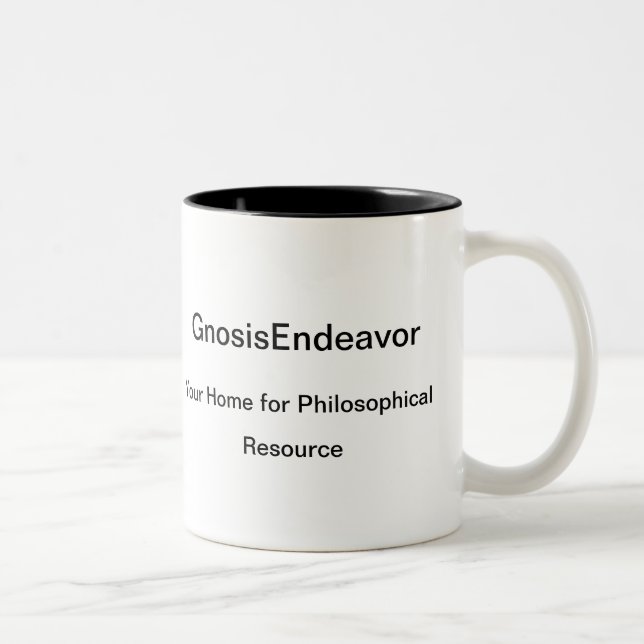 GnosisEndeavor Cofee Mug (Right)