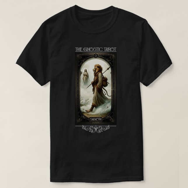 Gnostic Tarot Major Arcana Sabaoth T-Shirt (Design Front)