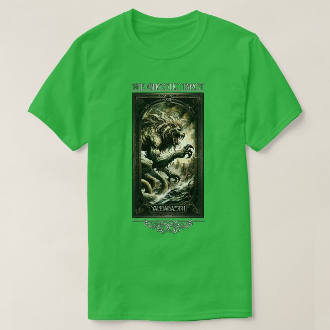 Gnostic Tarot Major Arcana Yaldabaoth T-Shirt (Design Front)