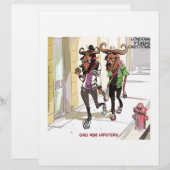 Gnu Age Hipsters Funny (Front/Back)