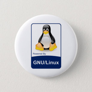 GNU/Linux Button