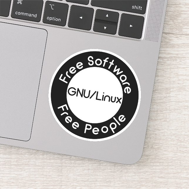 GNU/Linux Sticker (Detail)