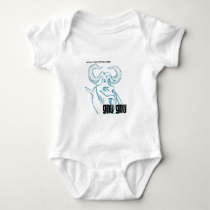gnu onsie baby bodysuit