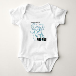 gnu onsie baby bodysuit