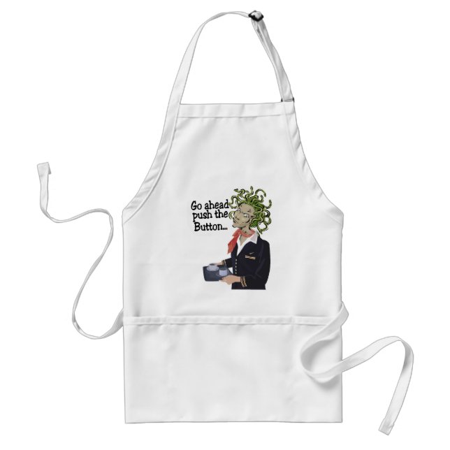 go ahead adult apron (Front)
