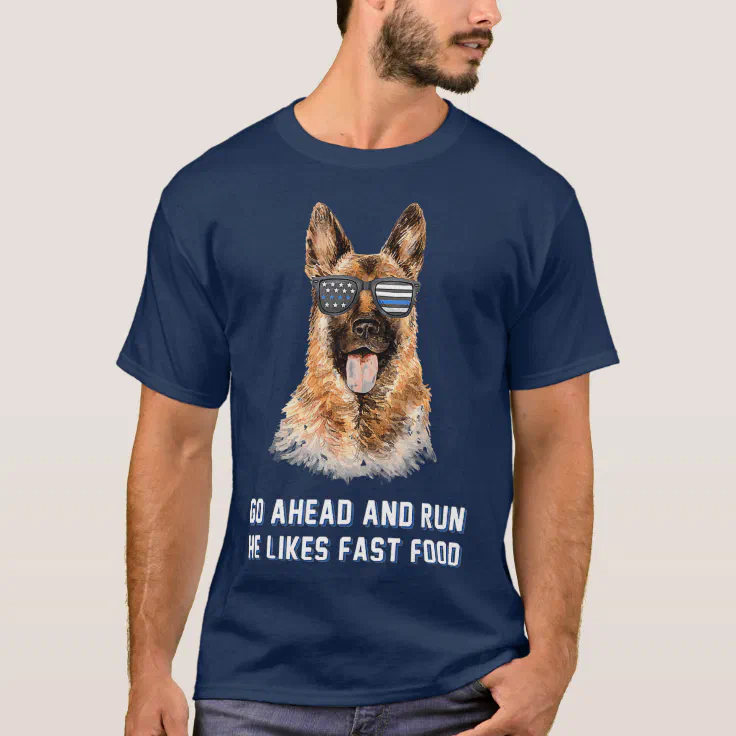 how fast do police dogs run