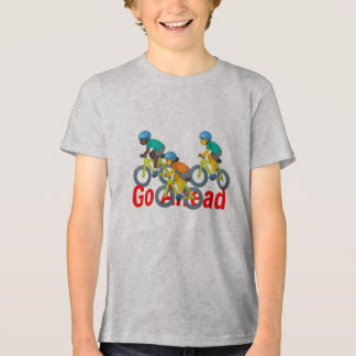 Go ahead young kids Tri-Blend shirt