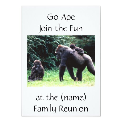 Go Ape Invitations 2