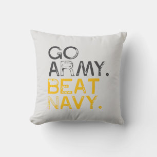Go Army Beat Navy Throw Pillow