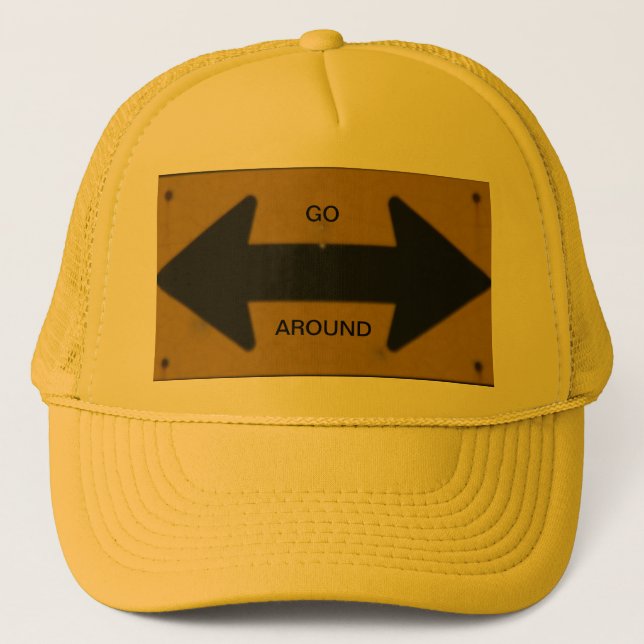 Go Around Trucker Hat (Front)