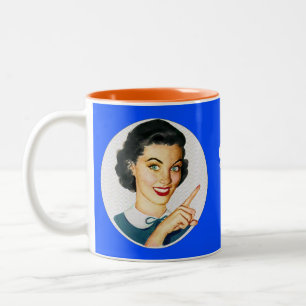 Go ask your father Two-Tone coffee mug simple