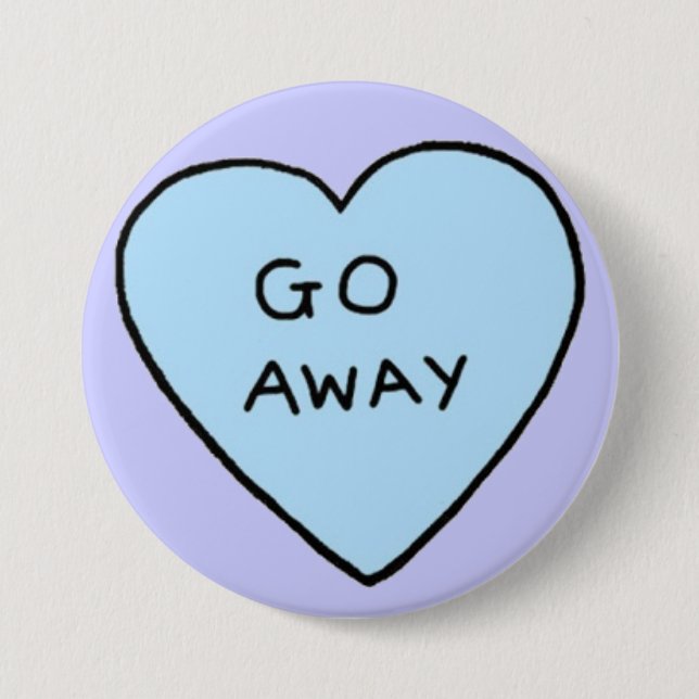 Go Away Button (Front)