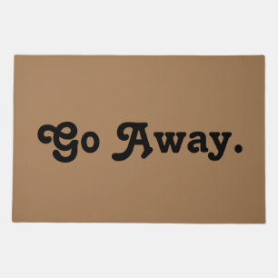 Go Away Doormat