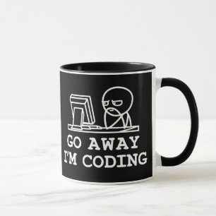Go Away IM Coding Mug