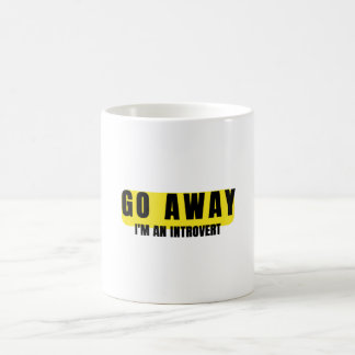 Go Away I'm Introverting Coffee Mug