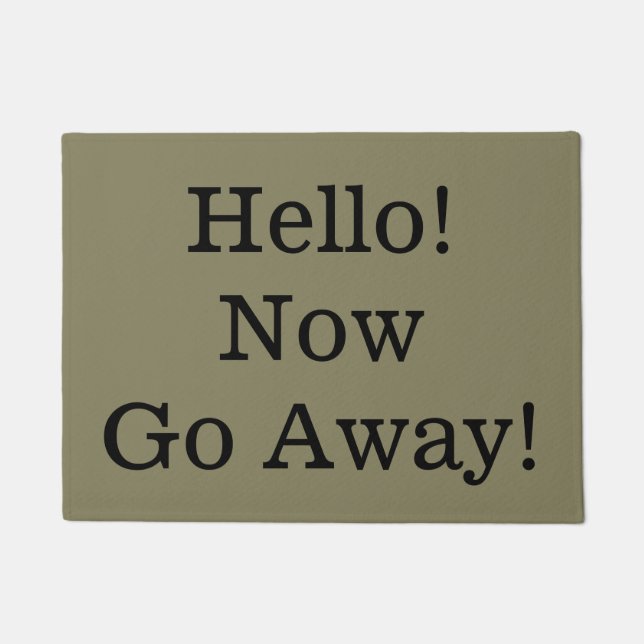 Go Away Mat (Front)