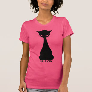 Go Away Mean Cat T-Shirt