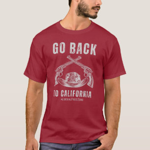 Go Back to California Conservative Republican T-Shirt