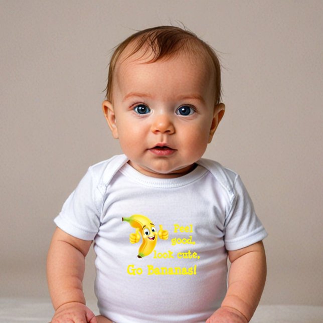 Go Bananas! Baby Bodysuit (Creator Uploaded)
