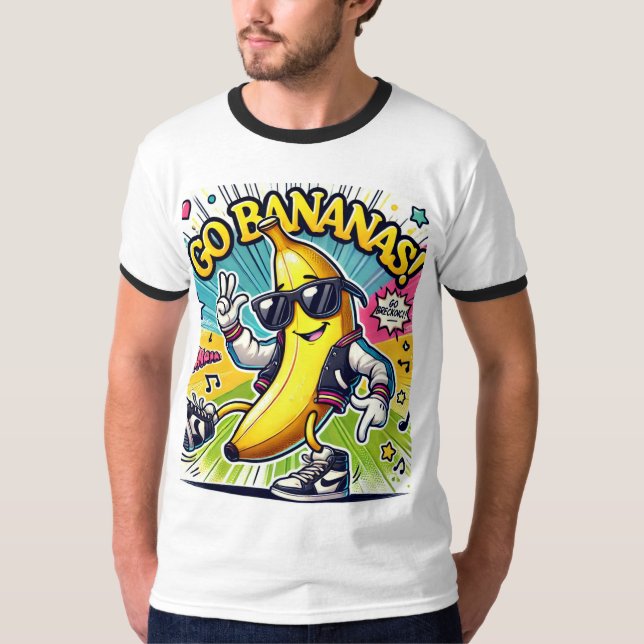 Go Bananas! Breakdance Edition T-Shirt (Front)
