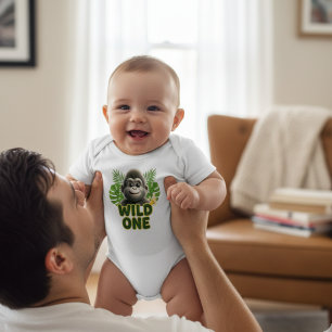 "Go Bananas" Jungle Gorilla Romper