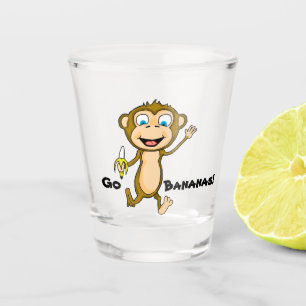 Go Bananas Shot Glass
