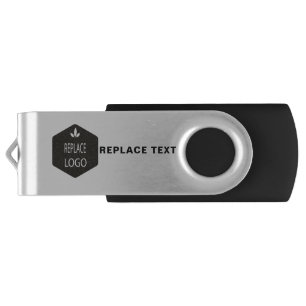 Go Big. Add Replace Your Company Logo Flash Drive