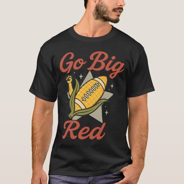 Go Big Red T-Shirt (Front)