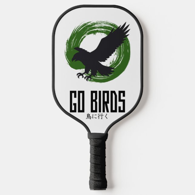 Go Birds Pickleball Paddle (Front)