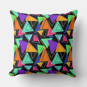 Go Bold, Bohemian, Avant-Garde Throw Pillow