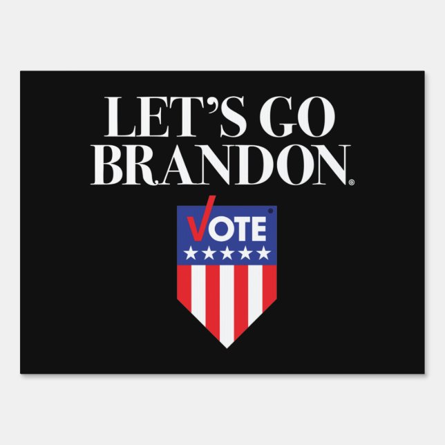 Go Brandon Yard Sign (Front)