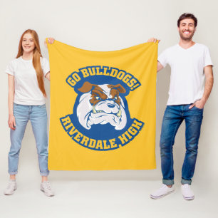 Go Bulldogs - Riverdale High Fleece Blanket