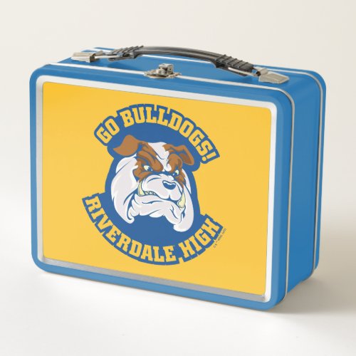 Go Bulldogs _ Riverdale High Metal Lunch Box
