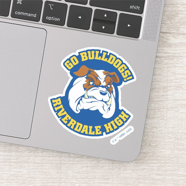 Go Bulldogs - Riverdale High Sticker (Detail)